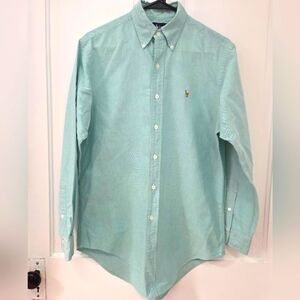 Vintage Ralph Lauren Pony Logo Men's Button Down Shirt 15/33